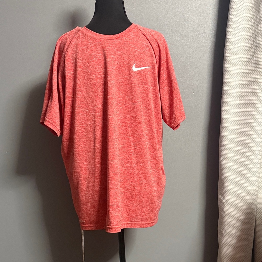 Nike Kids Red Athletic dri-fit Shirts      Size medium